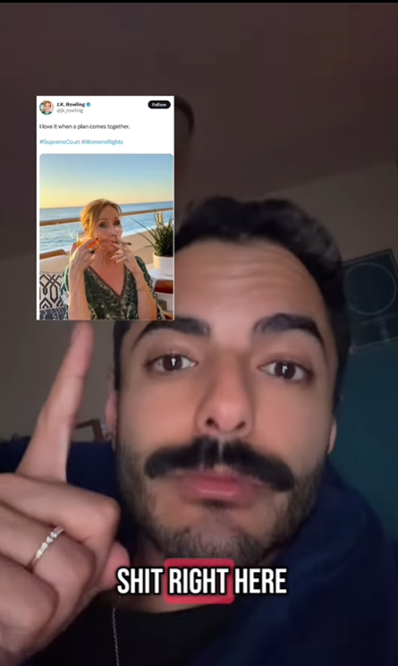 "Ужасное поведение неудачницы": Педро Паскаль вызверился на Джоан Роулинг